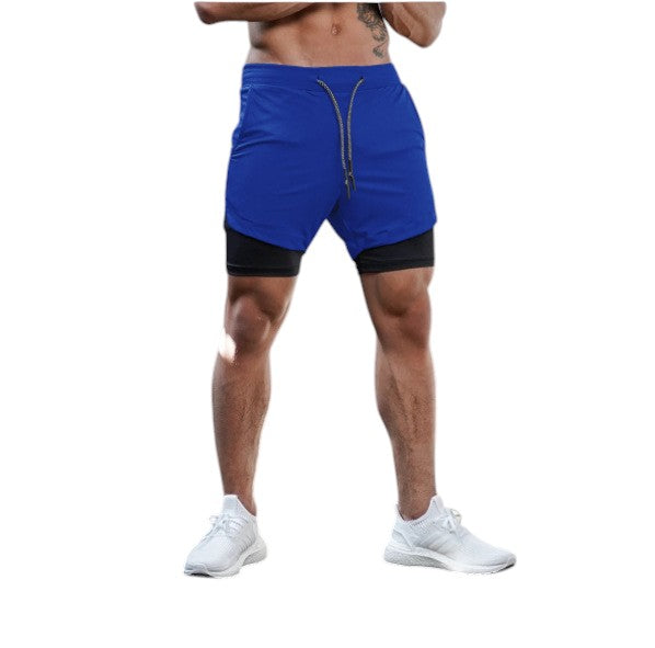 Men's Double-Layered Shorts