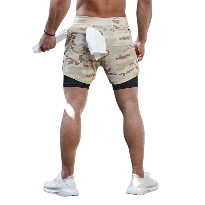 Men's Double-Layered Shorts