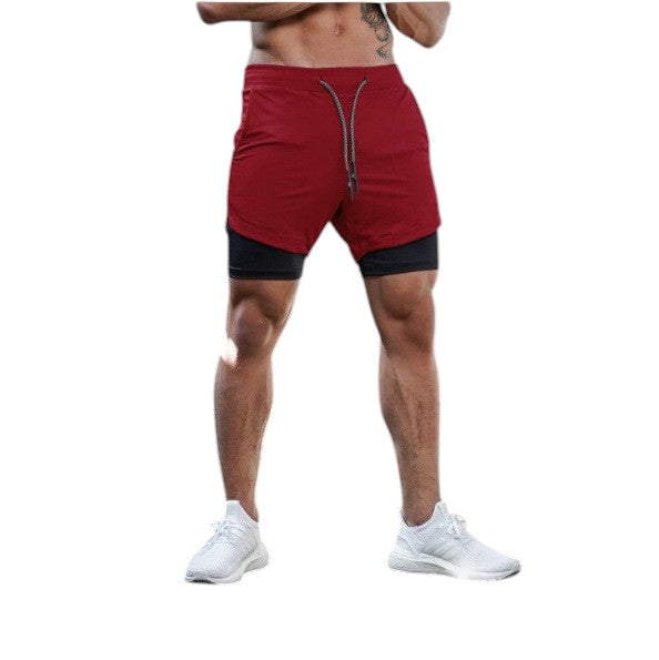 Men's Double-Layered Shorts