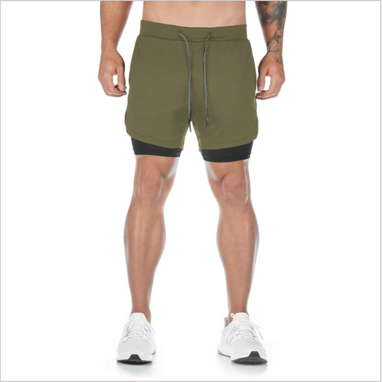 Men's Double-Layered Shorts