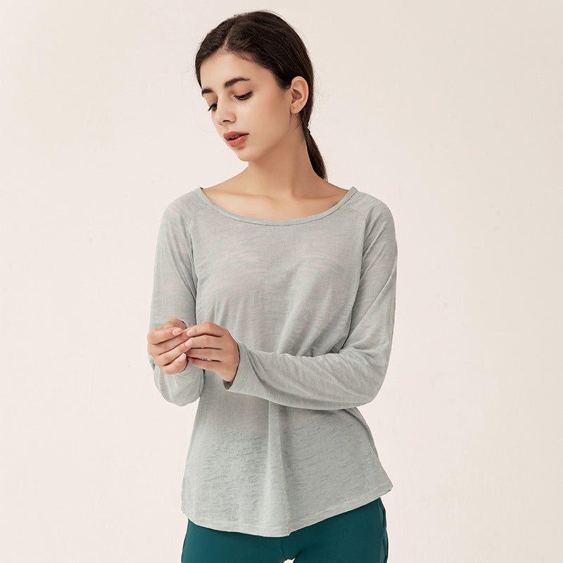 Women's Loose-Fit Long-Sleeved Shirt