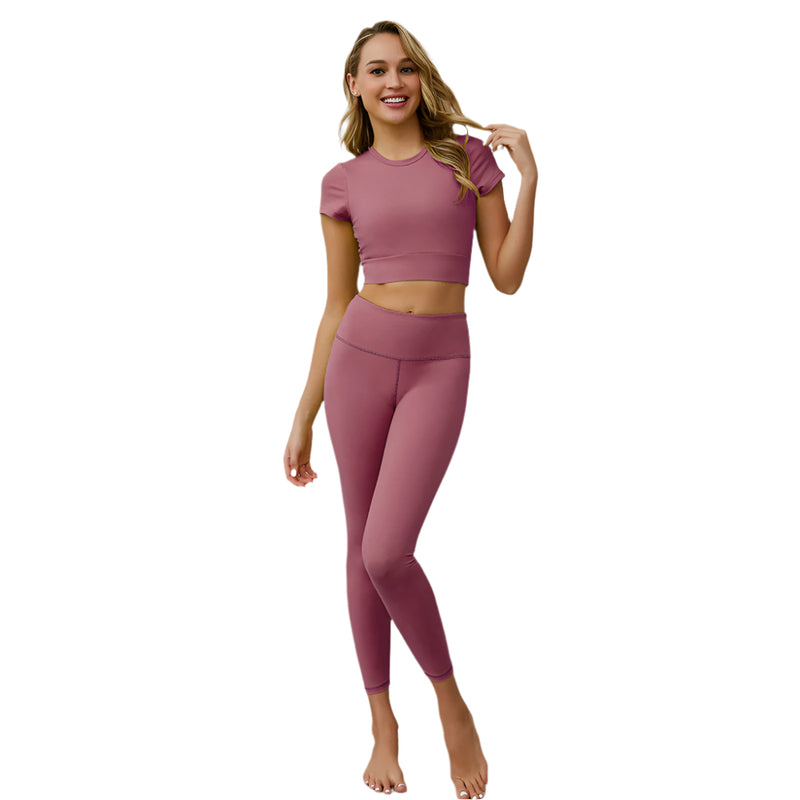 Winter Yoga Gym Set Workout Clothes