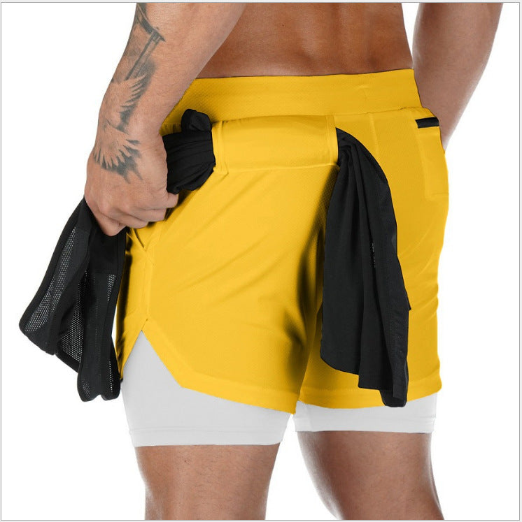 Men's Double-Layered Shorts